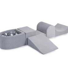 Charger l'image dans la galerie, gris-Parcours-Motricité-Mini-Piscine-Lepetitmontessori