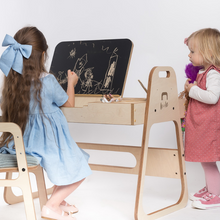 Charger l'image dans la galerie, bureau-montessori-ajustable