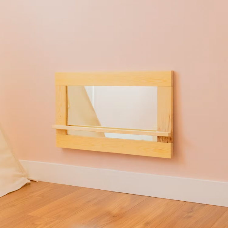 Meuble Salle De Jeux Montessori Miroir Montessori Bébé Avec Barre - Miroir Mural Tout-Petits Pour Apprentissage Et Motricité Meuble Salle De Jeux Montessori Miroir Montessori Bébé Avec Barre - Miroir Mural Tout-Petits Pour Apprentissage Et Motricité