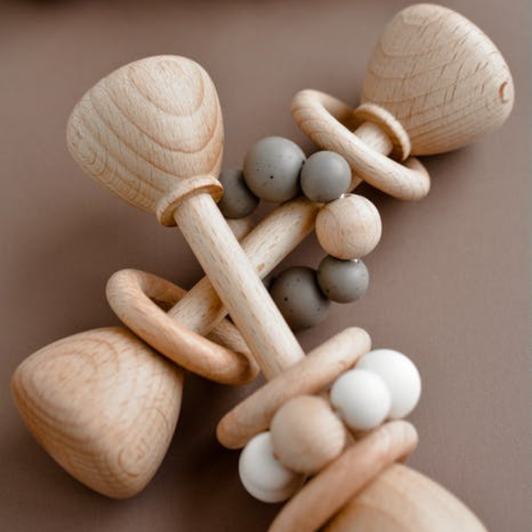 Hochet En Bois Montessori Made in France